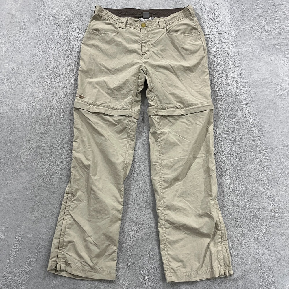Outdoor Research Pants Womens 4 Convertible Hiking Trails Nylon‎ Ankle Zip